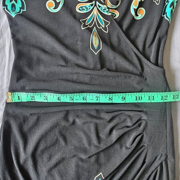 Le Chateau Women's Slip Dress, XXS, Midi Length, Sleeveless V-Neck - Picture 15 of 16